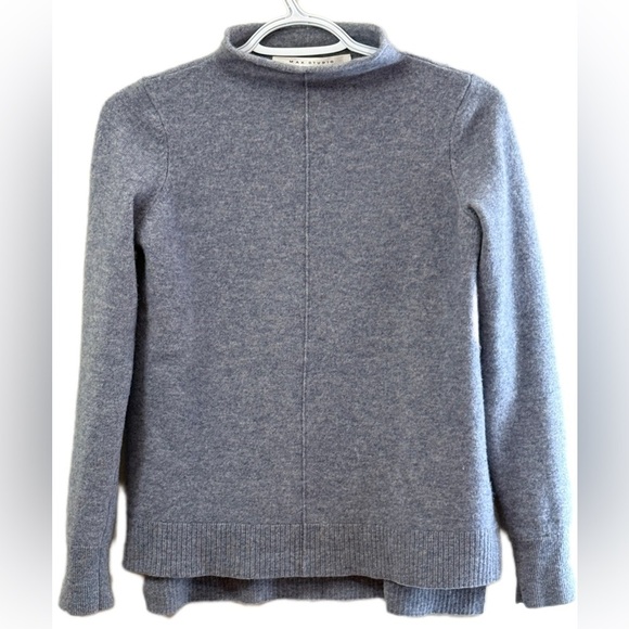 Blue Cashmere Sweater 100% 2 Ply Cashmere - Picture 2 of 6